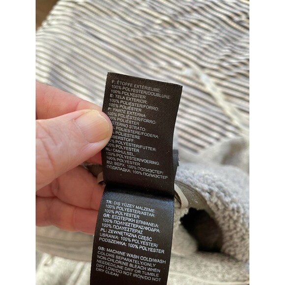 THE NORTH FACE - Gray Dark Women's Jacket Beautiful Buttons Hooded - Picture 8 of 8